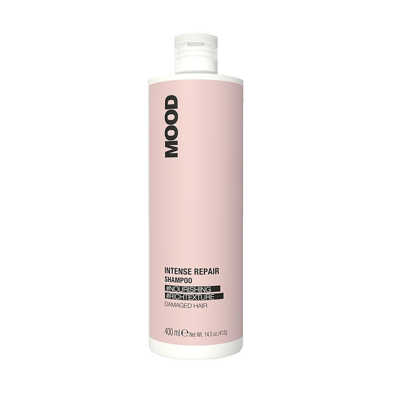 Шампунь Mood Intense Repair Shampoo для інтенсивного відновлення пошкодженого волосся, 400 мл